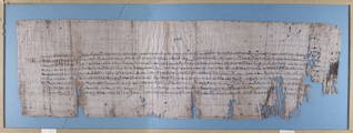 Papyrus Inscribed in Demotic