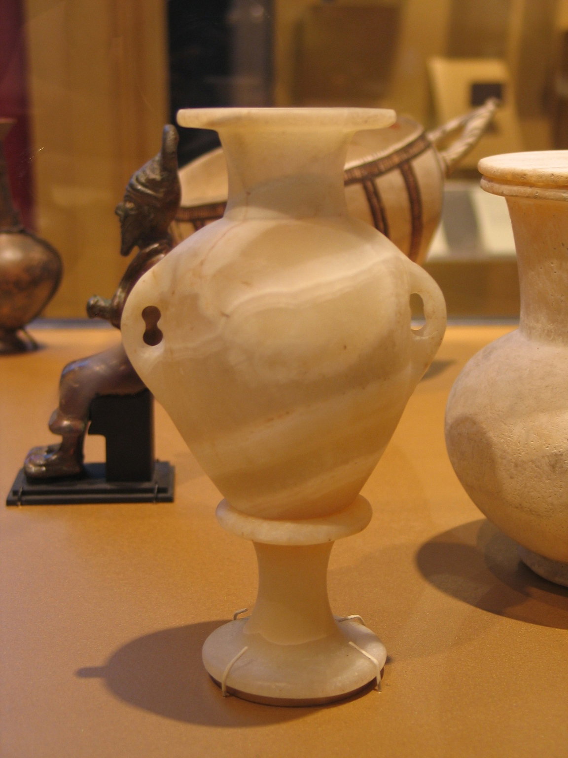 Vase and Stand Imitating Asiatic Model