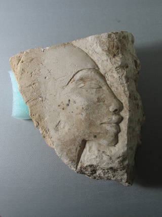 Trial Piece Depicting a Head of a Man