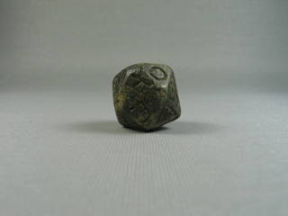 Polyhedron with Greek Lettering (Die)