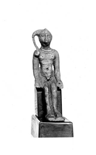 Small Statuette of the Child Horus Seated
