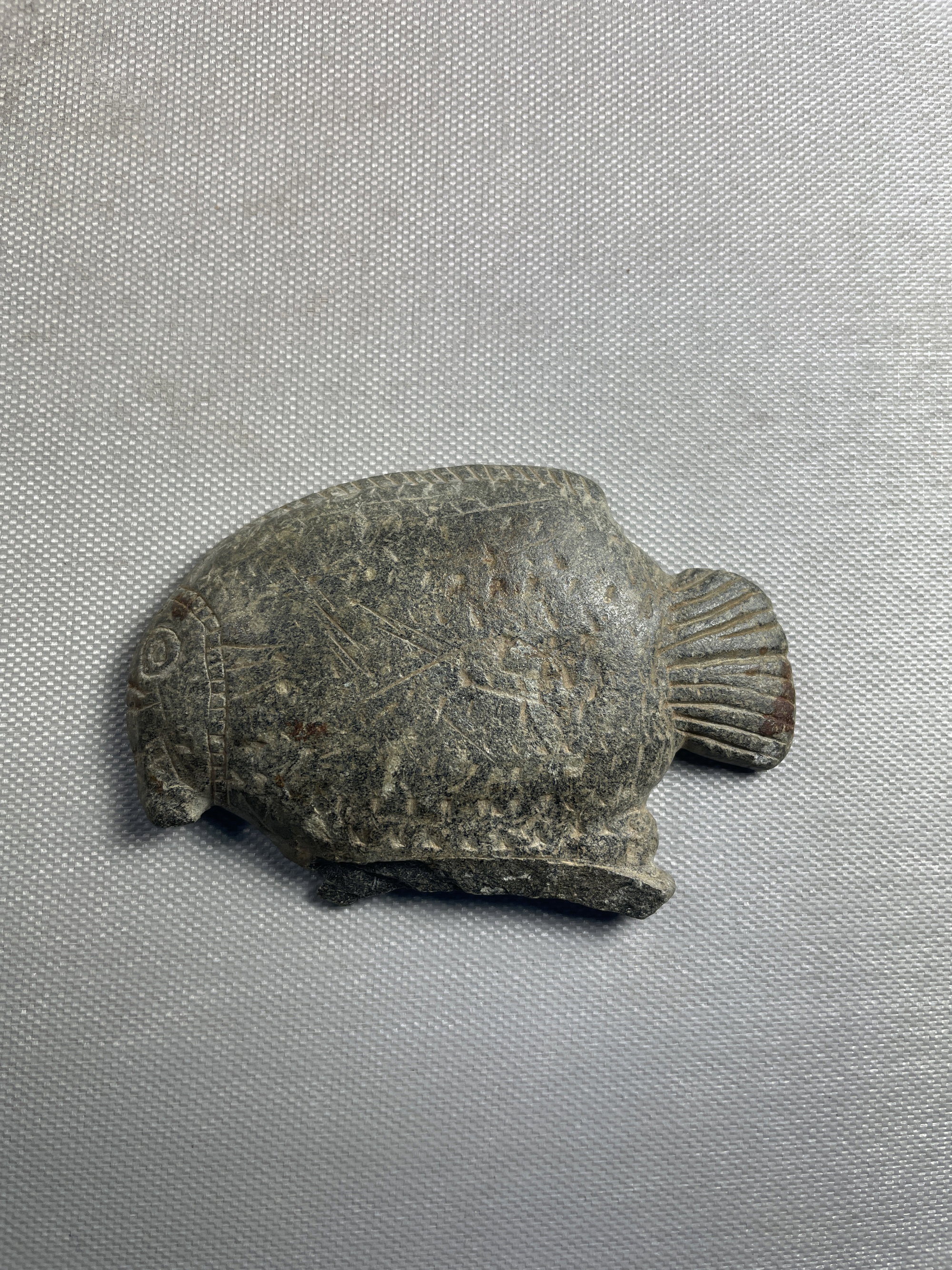 Part of Toilet Spoon in the Form of a Fish