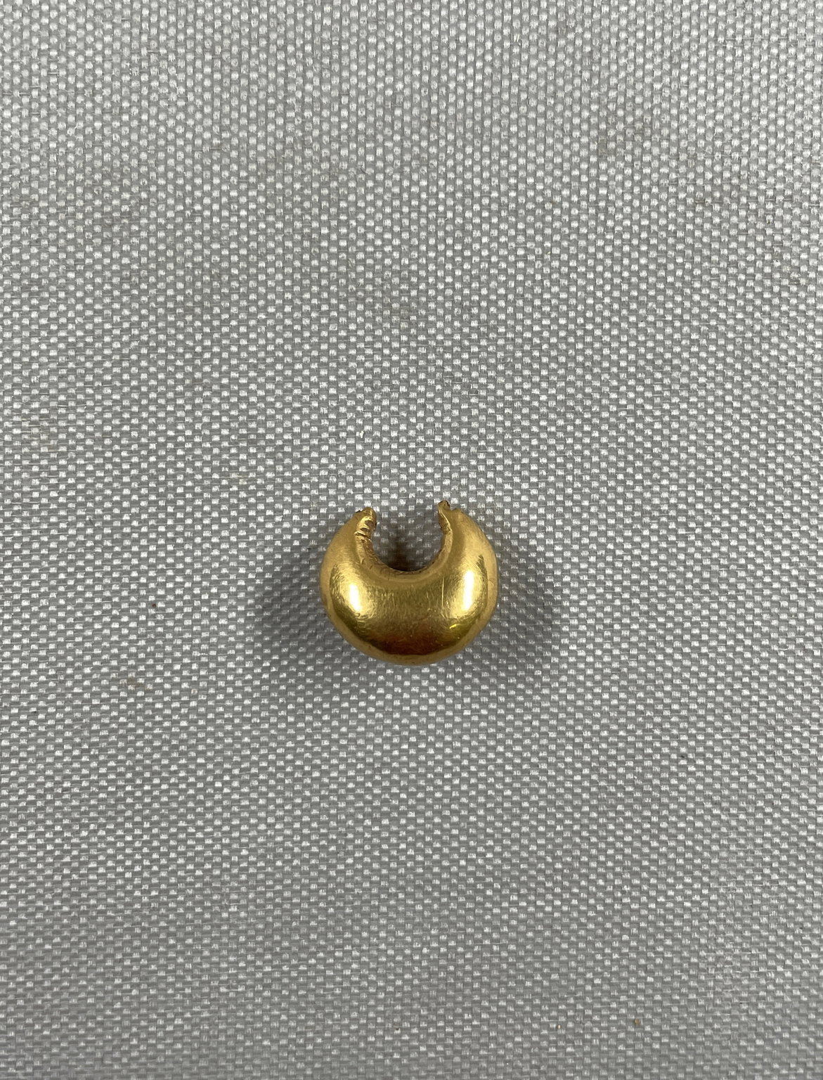 Large Crescent - Shaped Earring