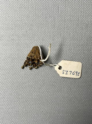 Pendant of an Earring or Conical Shape