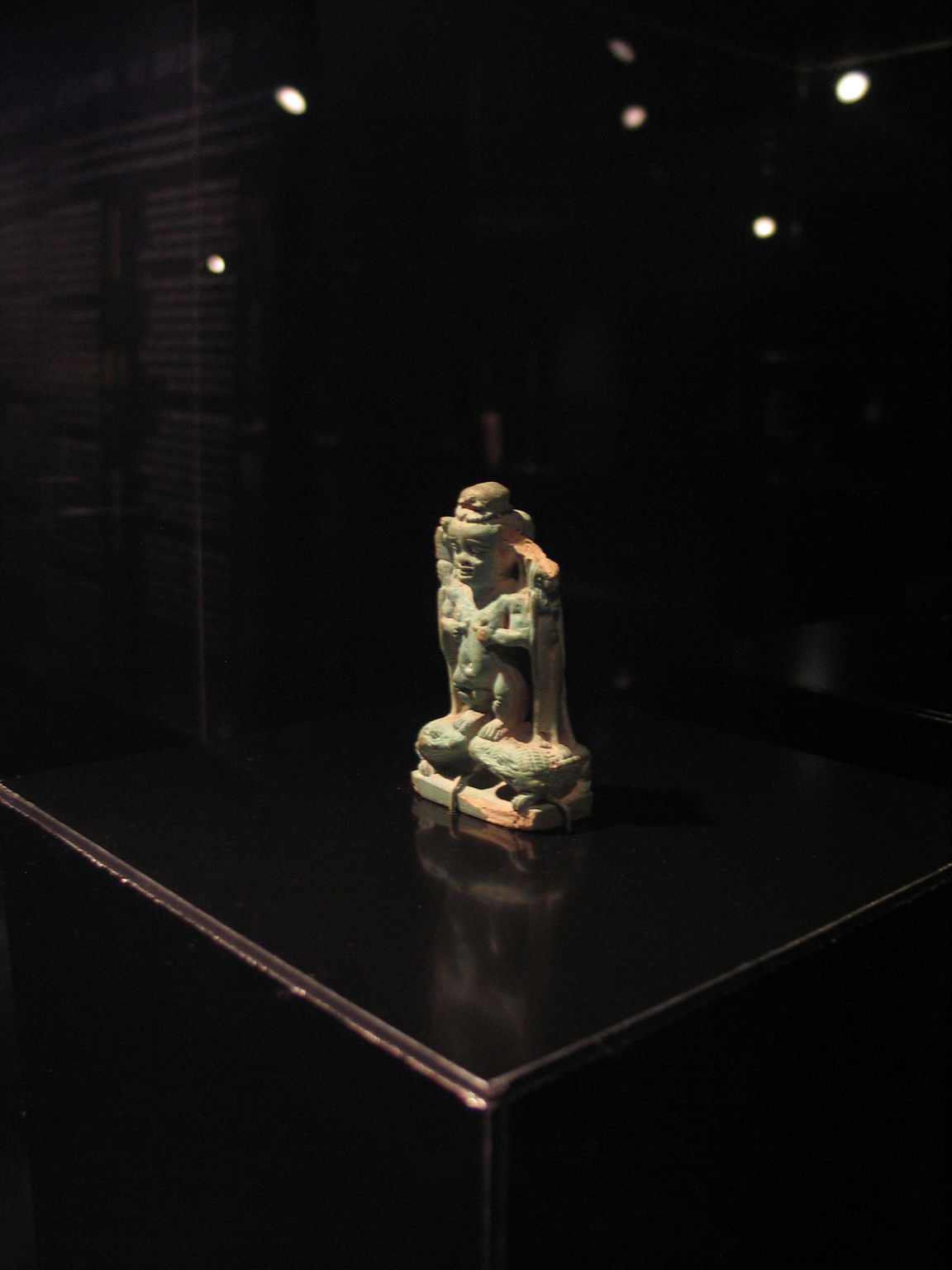 Amulet of Pataikos Flanked by Goddesses · Brooklyn Museum