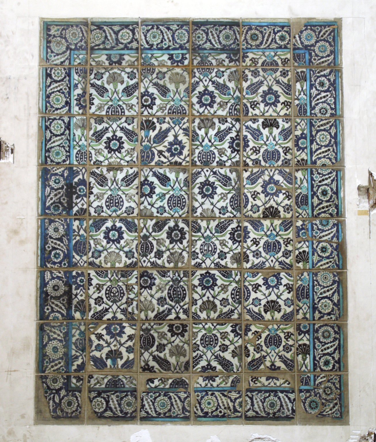 Panel of Tiles · Brooklyn Museum