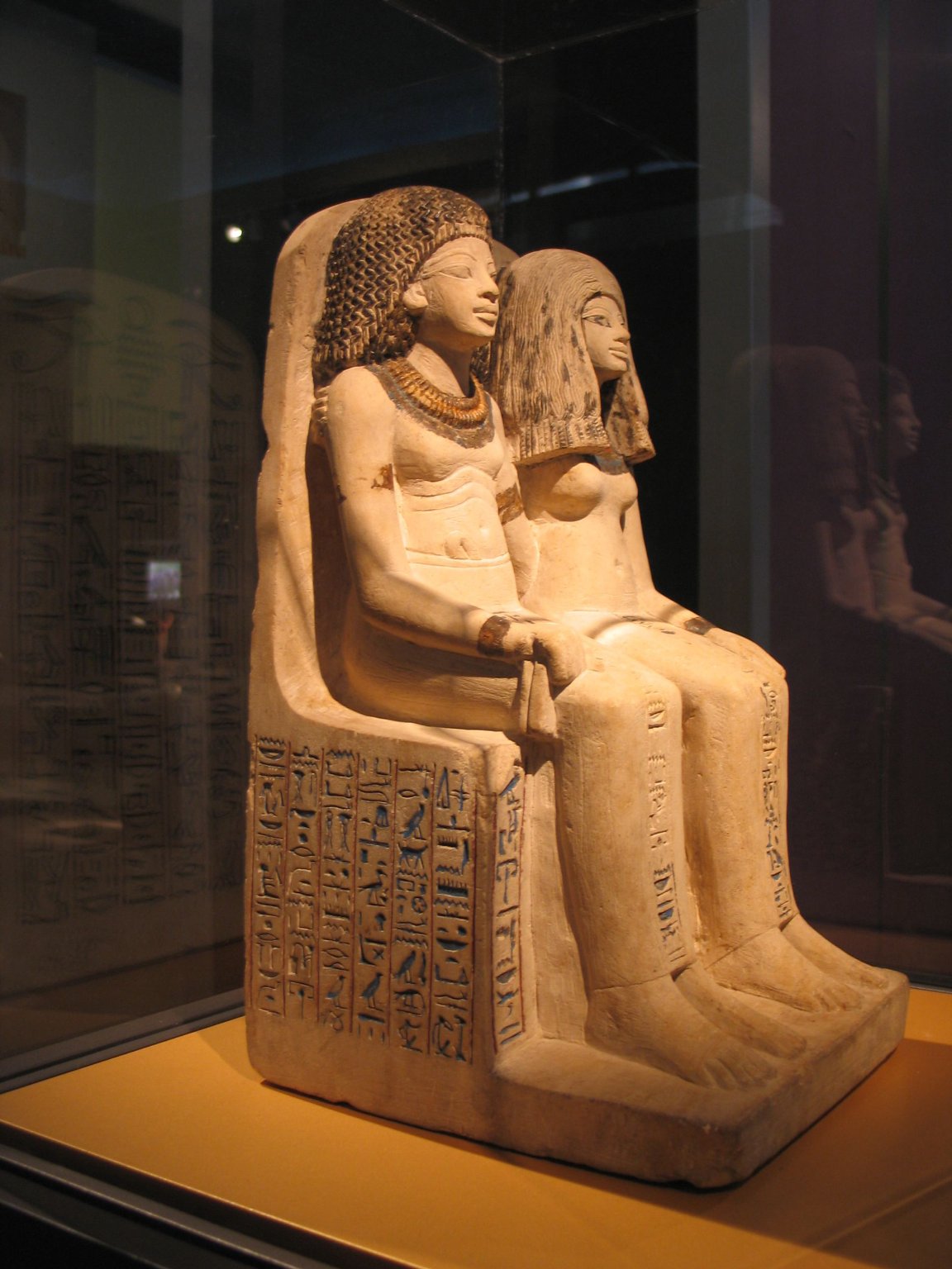 その他 APVSHKIN STATUE from SSUR Block Statue of Senenmut and Neferure - Egypt Museum