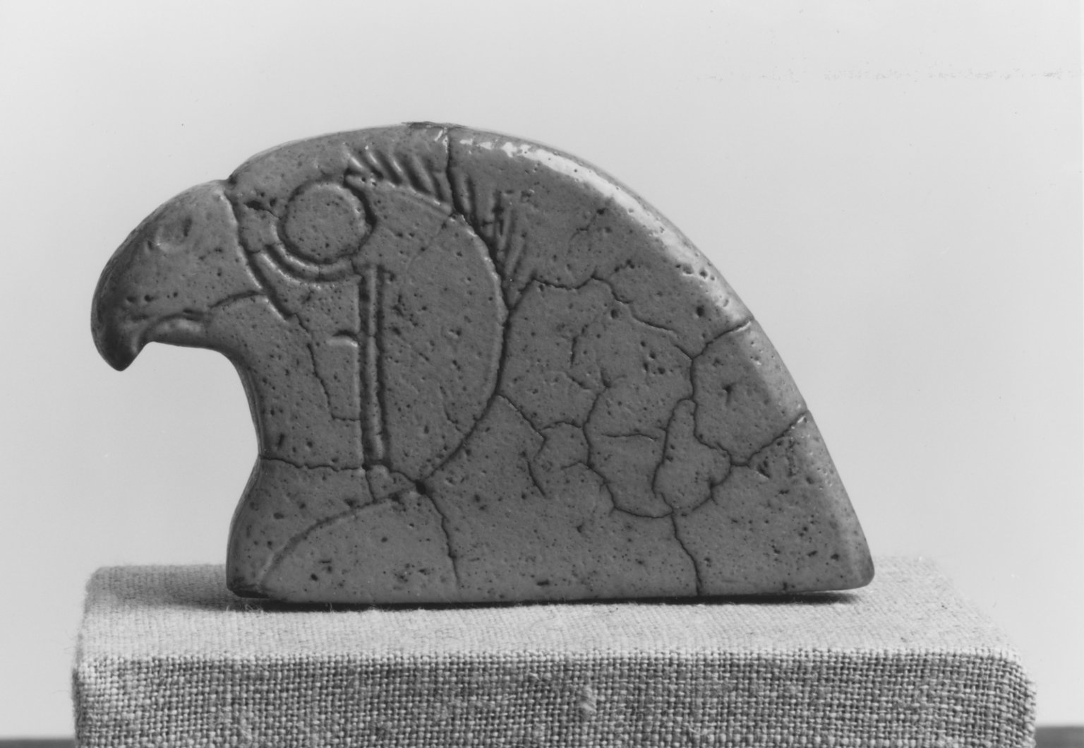 Falcon Head Endpiece of a Necklace