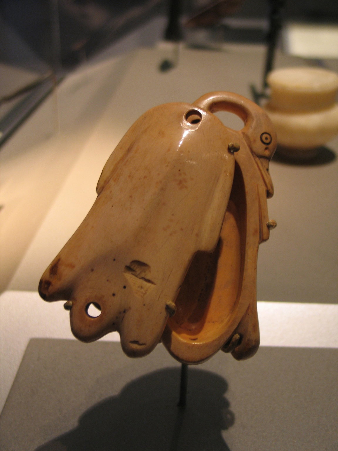 Cosmetic Container in Form of Trussed Goose
