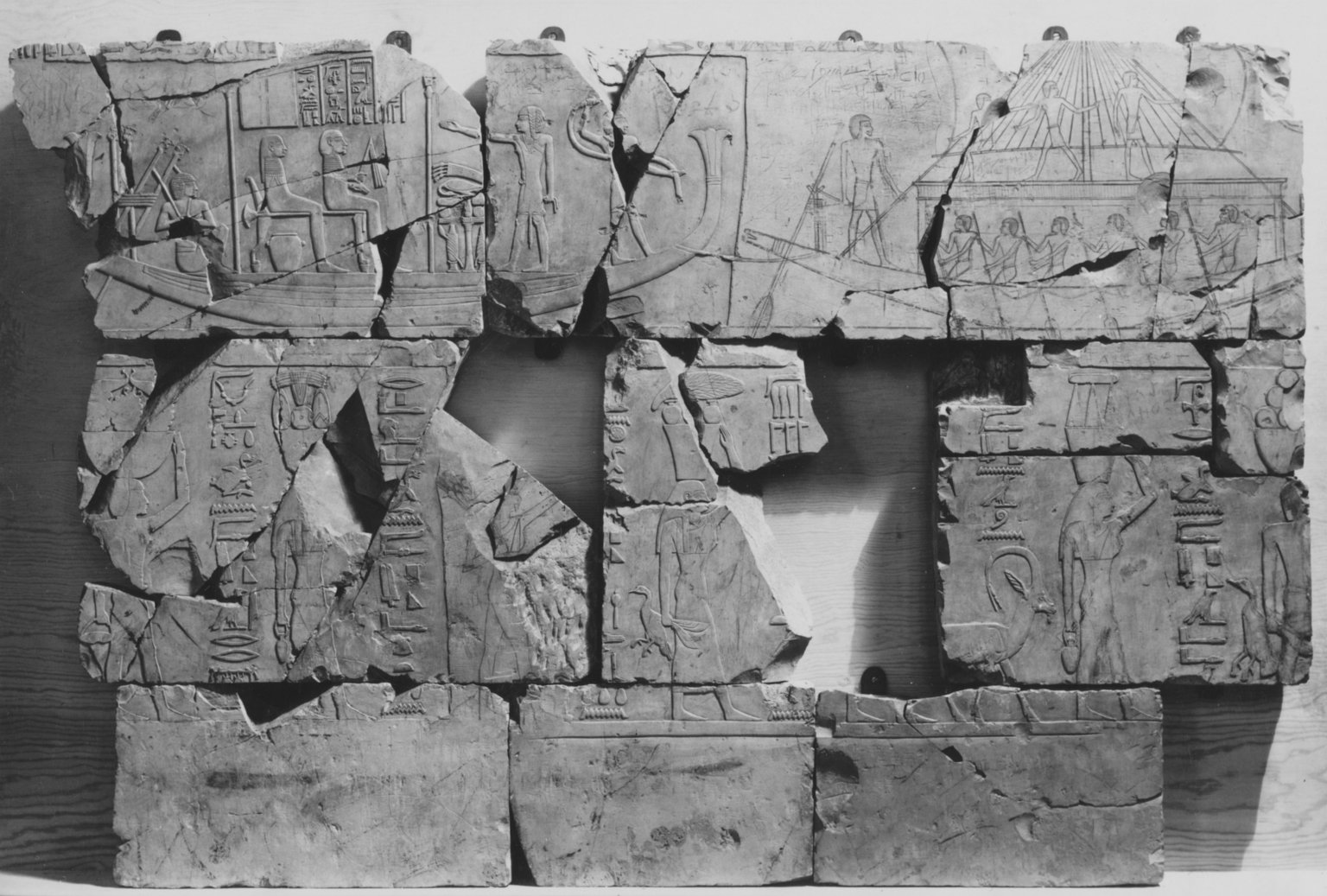 Relief Blocks from the Tomb of the Vizier Nespeqashuty · Brooklyn