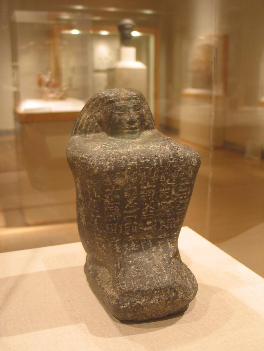 Block Statue of Hor · Brooklyn Museum