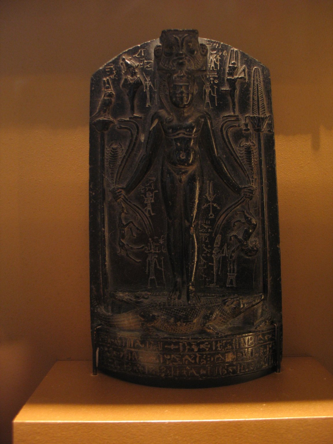 Cippus of Horus on the Crocodiles · Brooklyn Museum