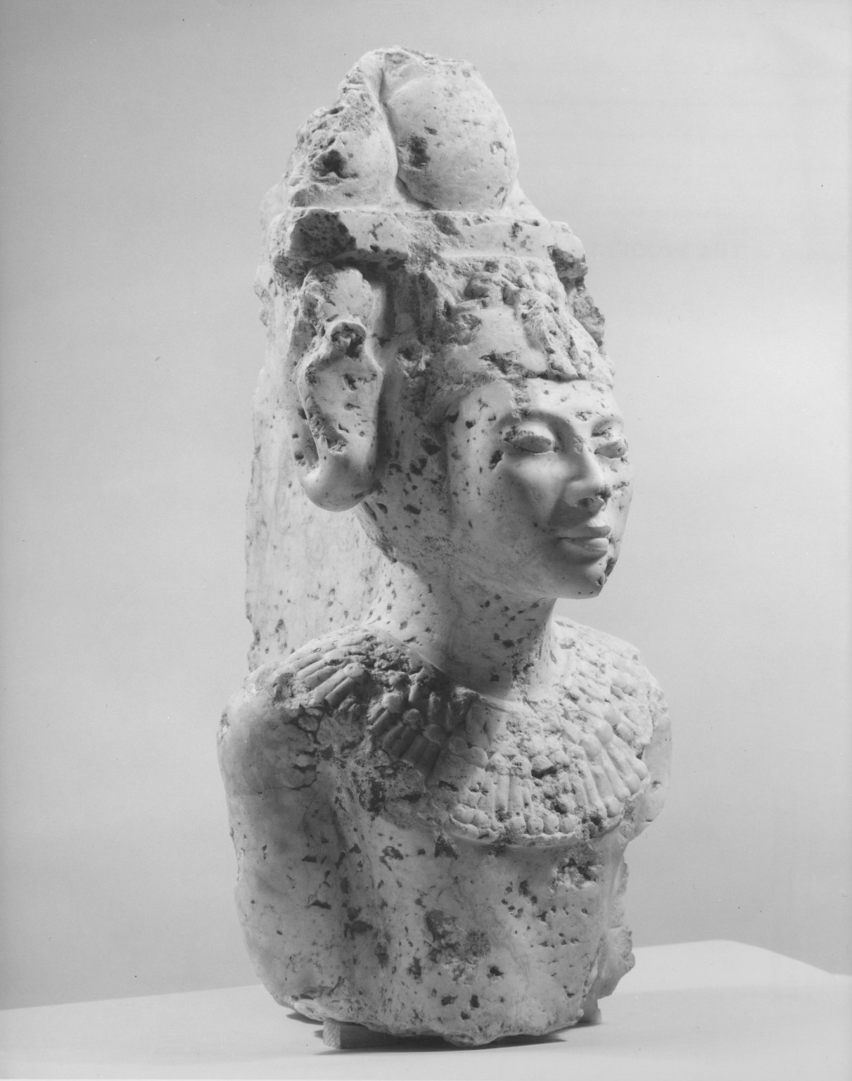 Upper Half of Statue of Akhenaten
