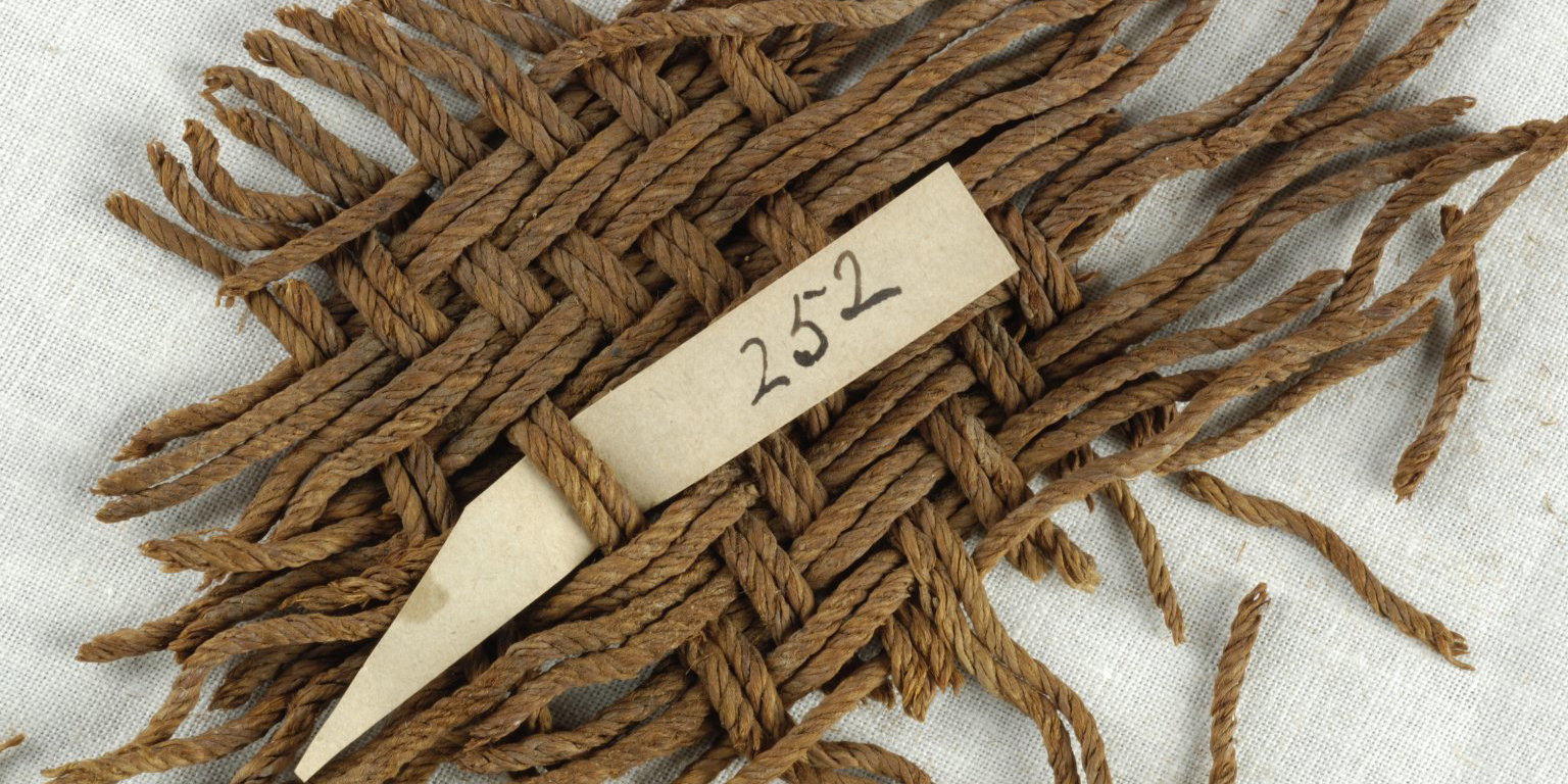Basket Weave Mat Fragment · Brooklyn Museum