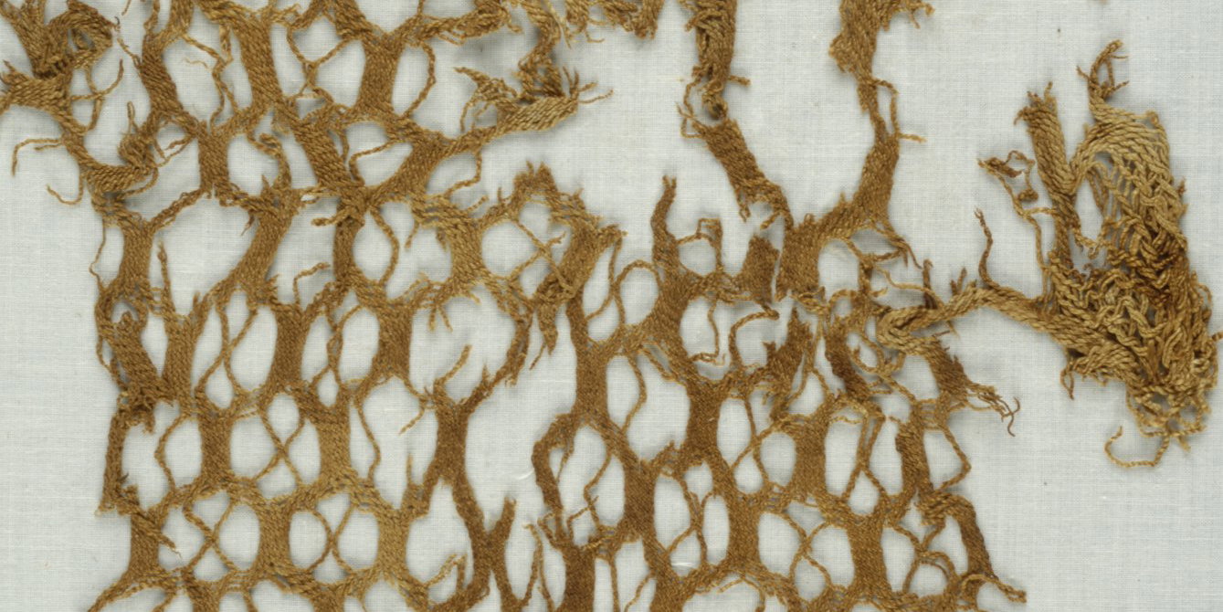 Netted Weave Fragment · Brooklyn Museum