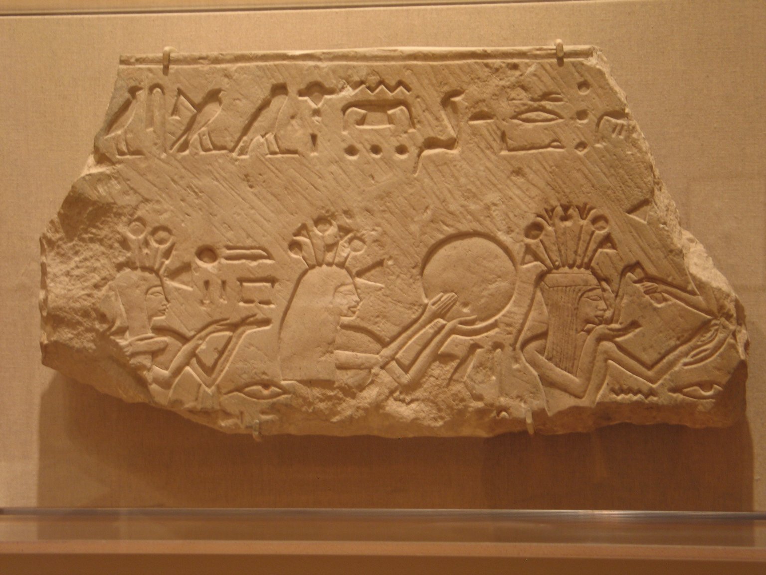 Relief with Female Musicians · Brooklyn Museum