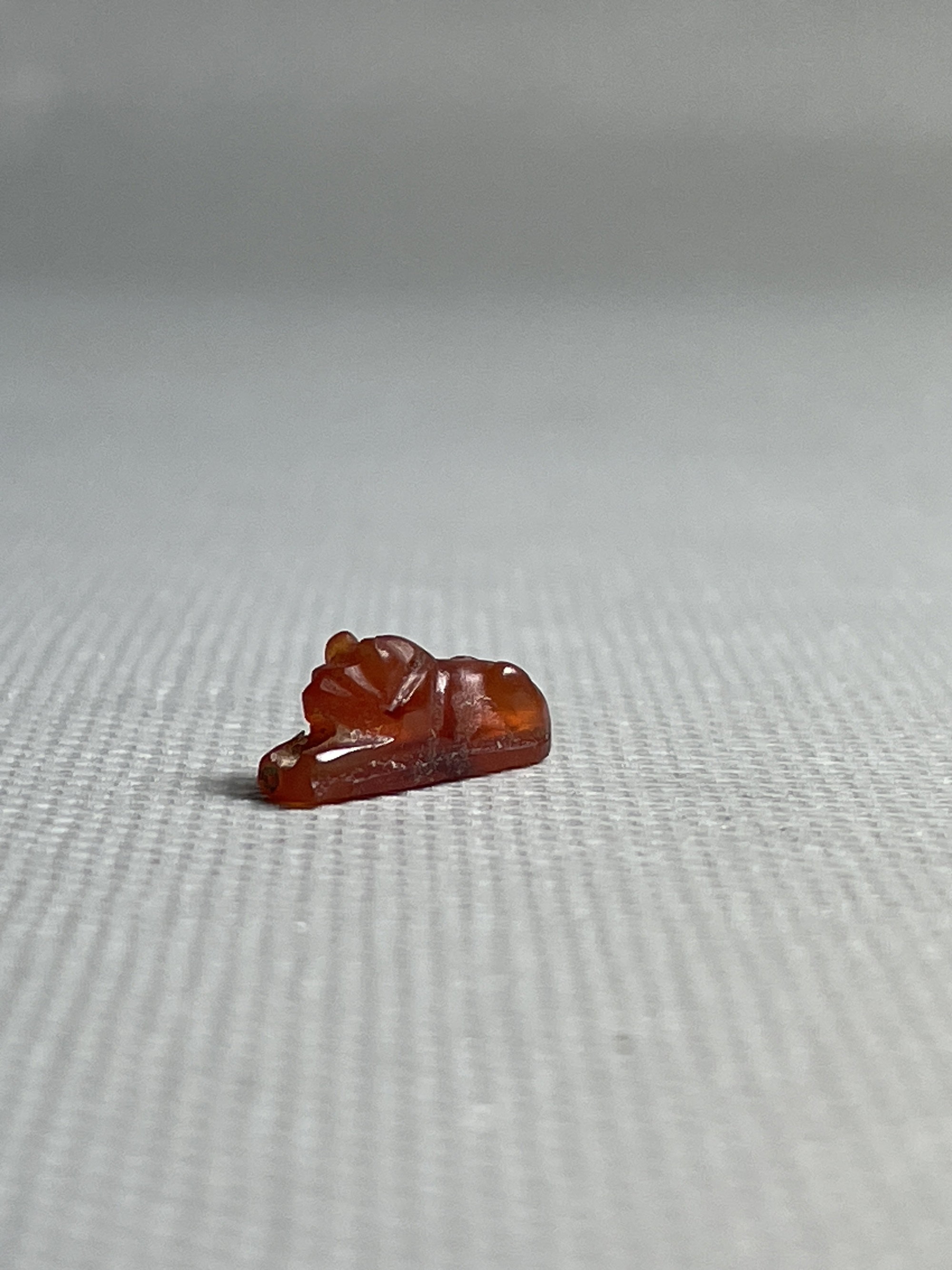 Amulet in Shape of Recumbent Lion