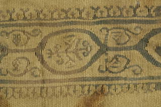 Sleeve Fragment with Botanical Decoration
