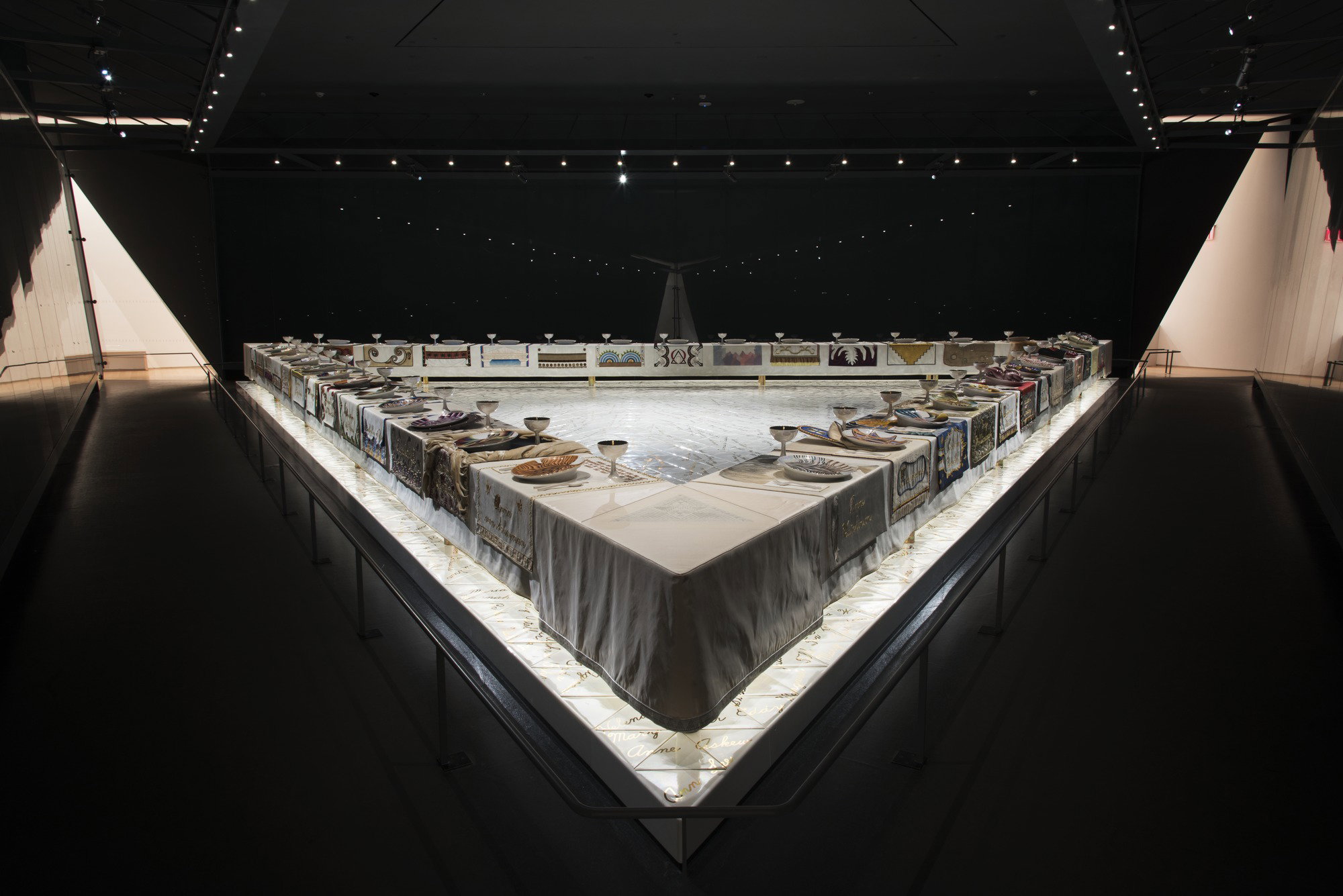 The Dinner Party · Brooklyn Museum